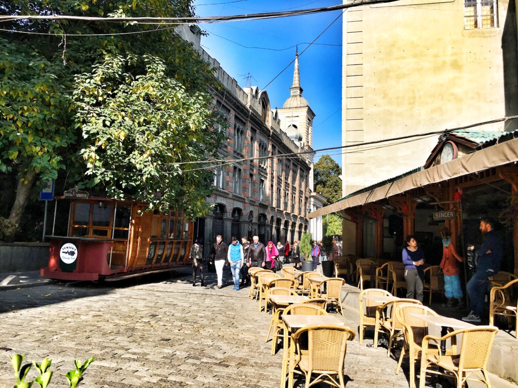 Улицы старого города Тбилиси